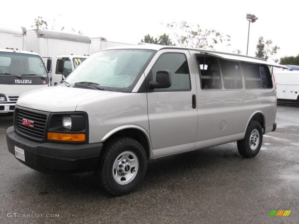 2008 Savana Van 2500 Cargo - Silver Birch Metallic / Medium Pewter photo #8