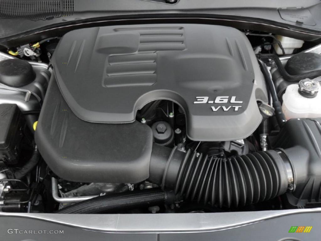 2011 Dodge Charger Rallye 3.6 Liter DOHC 24-Valve VVT Pentastar V6 Engine Photo #45548965