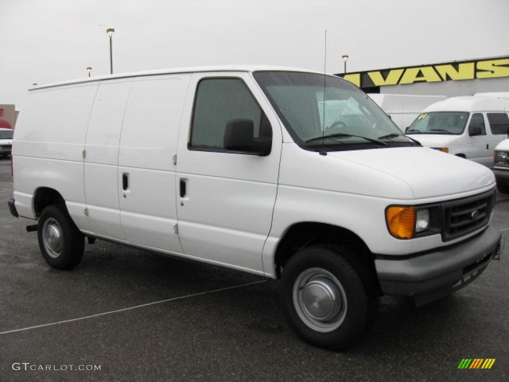2006 E Series Van E250 Cargo - Oxford White / Medium Flint Grey photo #1