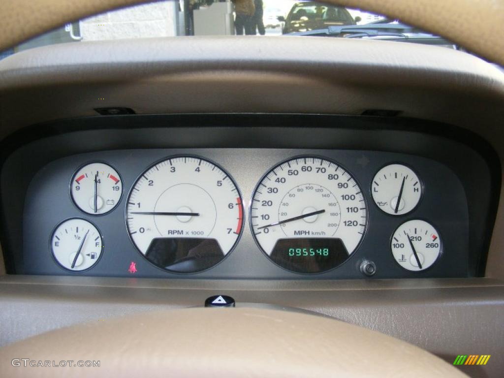 2002 Jeep Grand Cherokee Limited 4x4 Gauges Photo #45550405