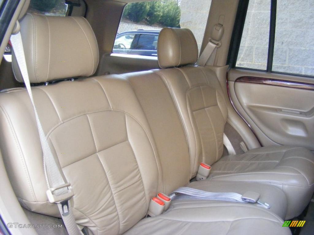 Sandstone Interior 2002 Jeep Grand Cherokee Limited 4x4 Photo #45550577