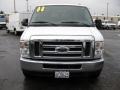 2008 Oxford White Ford E Series Van E150 Passenger  photo #2