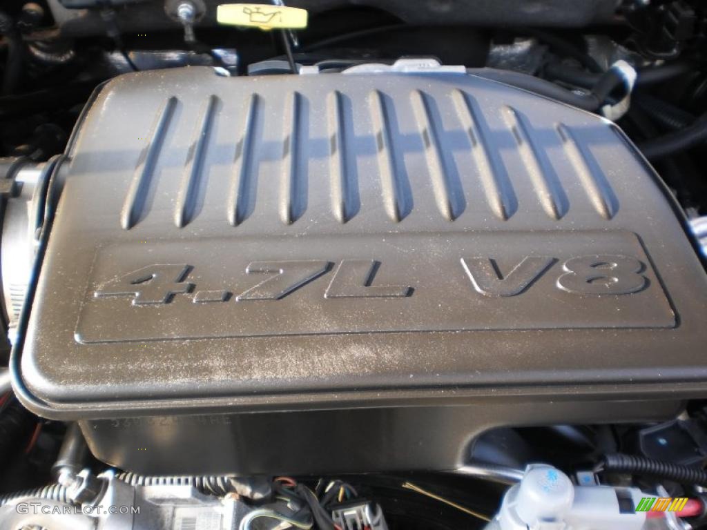 2006 Dodge Dakota Laramie Quad Cab 4x4 4.7 Liter SOHC 16-Valve PowerTech V8 Engine Photo #45550821