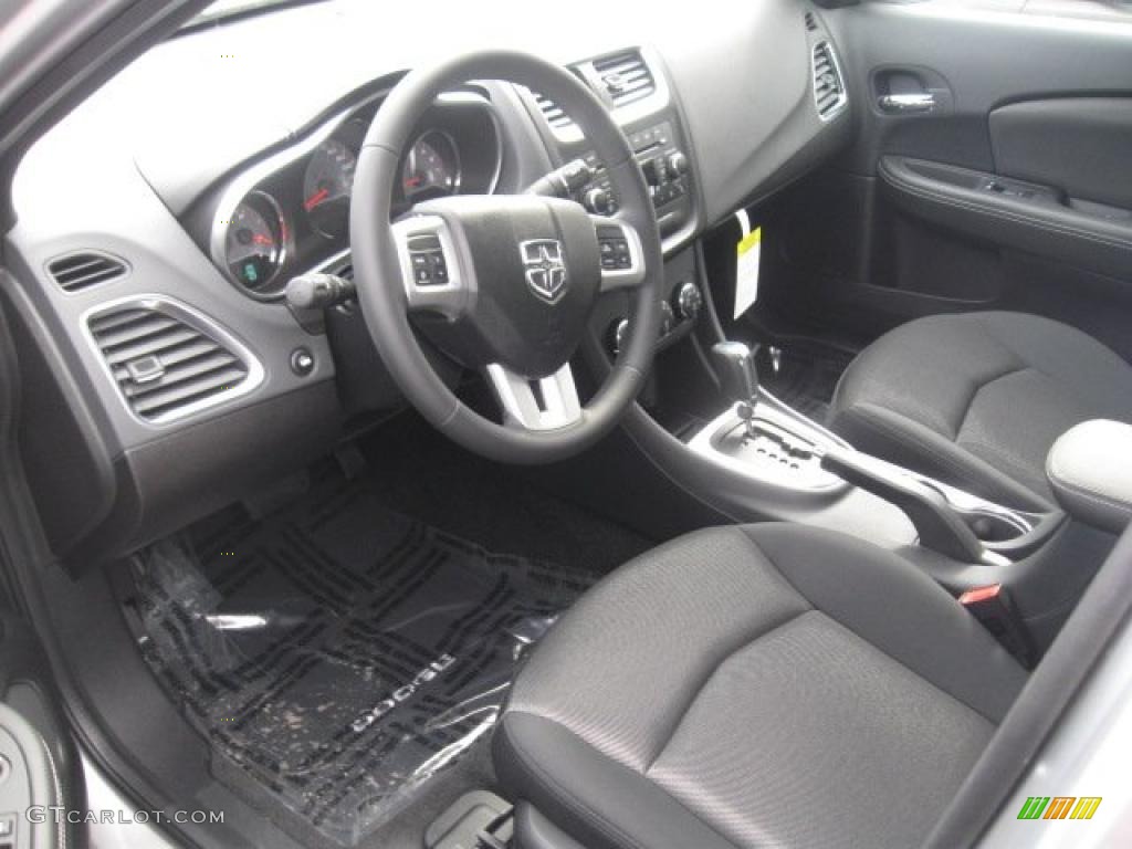 Black Interior 2011 Dodge Avenger Mainstreet Photo #45551513