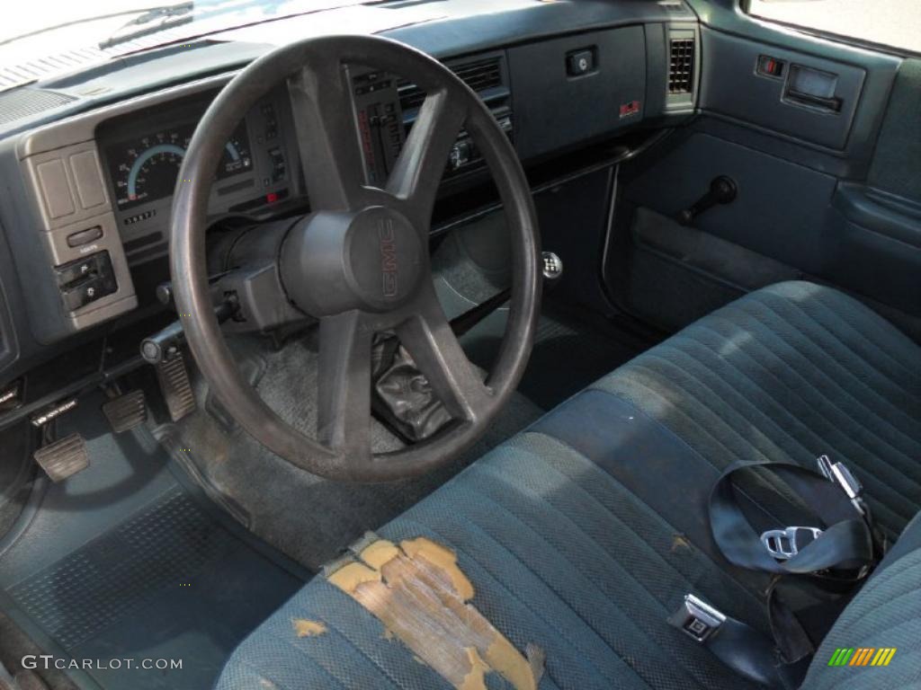 1993 GMC Sonoma SLE Regular Cab Interior Color Photos