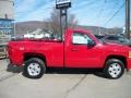 2011 Victory Red Chevrolet Silverado 1500 LT Regular Cab 4x4  photo #4