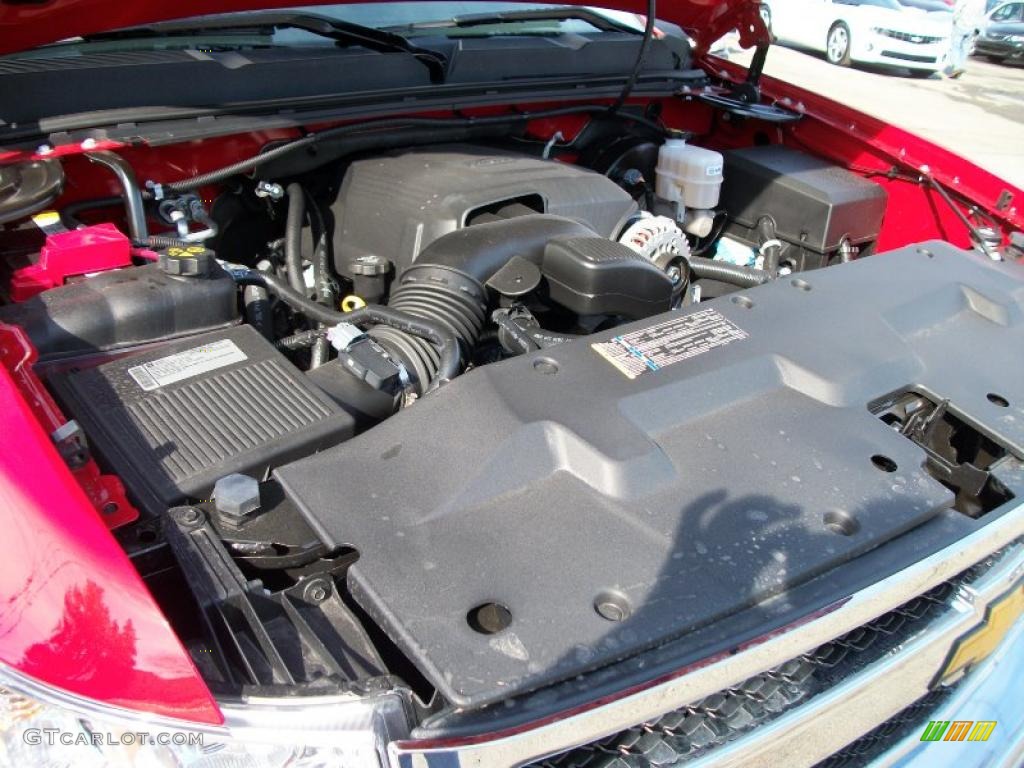 2011 Chevrolet Silverado 1500 LT Regular Cab 4x4 5.3 Liter Flex-Fuel OHV 16-Valve VVT Vortec V8 Engine Photo #45552469