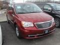 2011 Deep Cherry Red Crystal Pearl Chrysler Town & Country Touring  photo #3