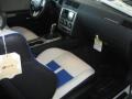 Pearl White/Blue Interior Photo for 2011 Dodge Challenger #45552909