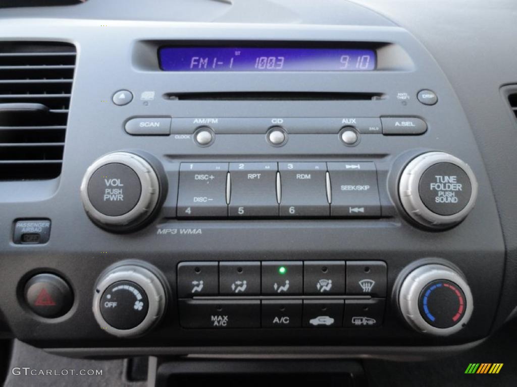 2009 Honda Civic EX-L Sedan Controls Photo #45553333