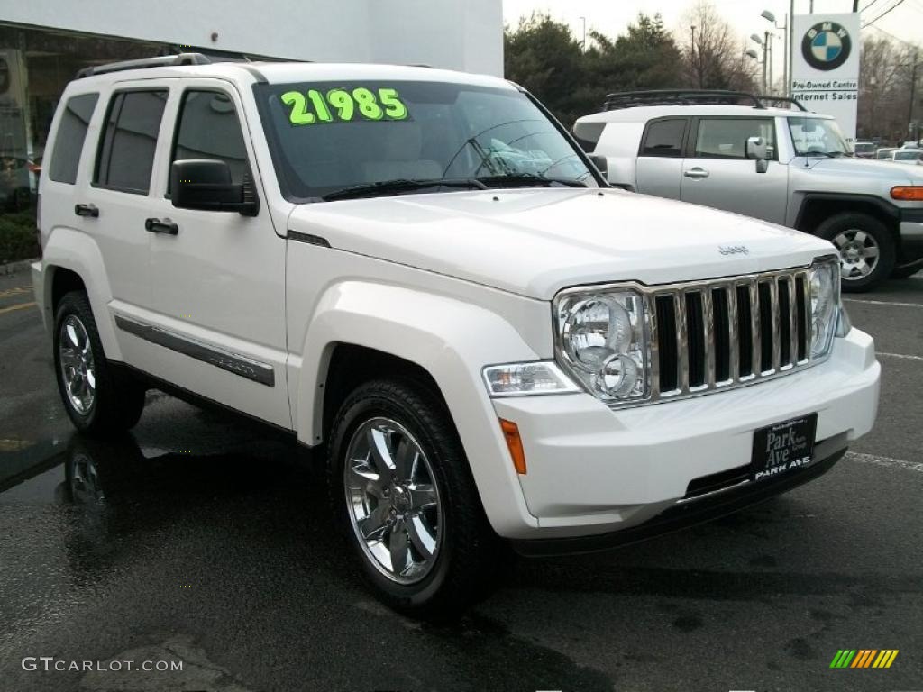 2009 Liberty Limited 4x4 - Stone White / Pastel Pebble Beige Mckinley Leather photo #3