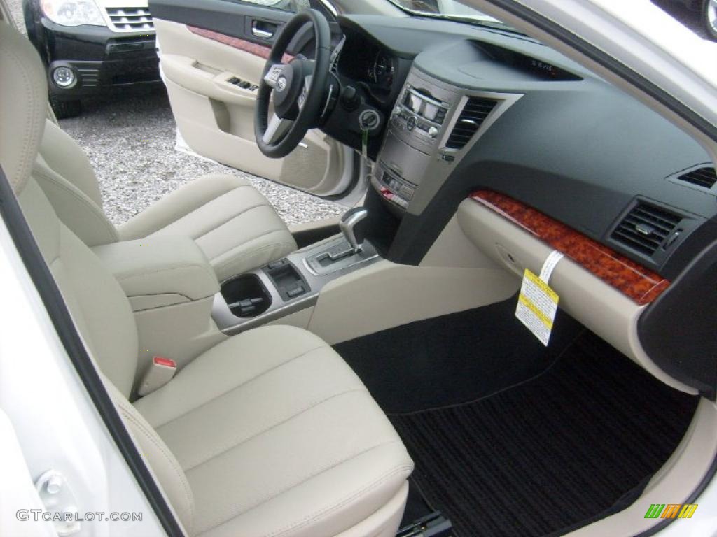 Warm Ivory Interior 2011 Subaru Legacy 2.5i Limited Photo #45556289
