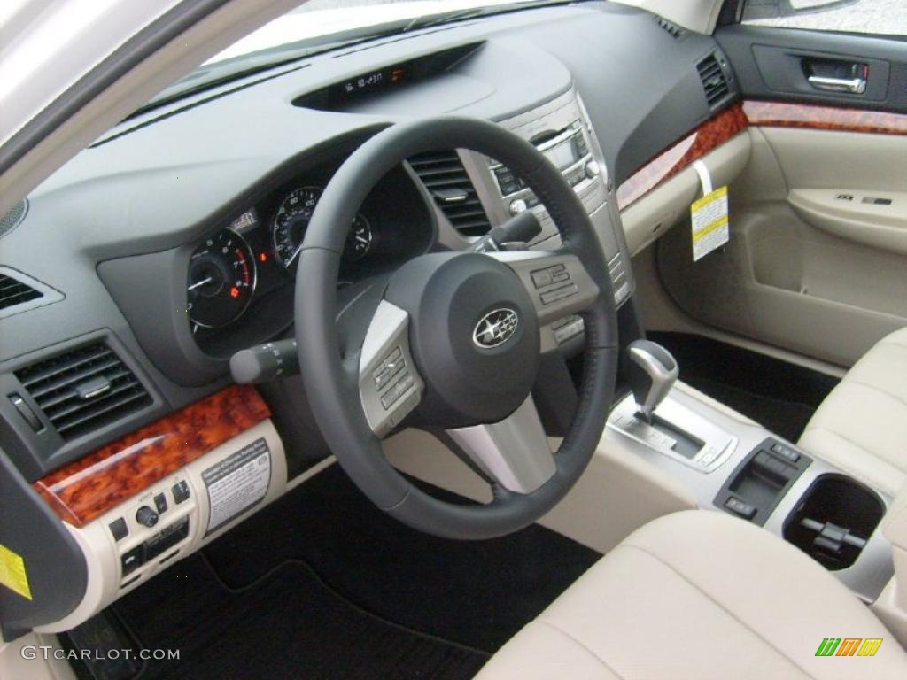 Warm Ivory Interior 2011 Subaru Legacy 2.5i Limited Photo #45556317