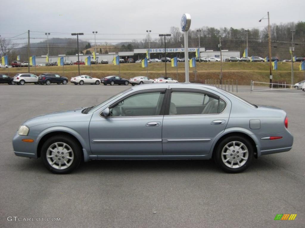 2001 Maxima SE - Satin Blue Pearl / Frost photo #1