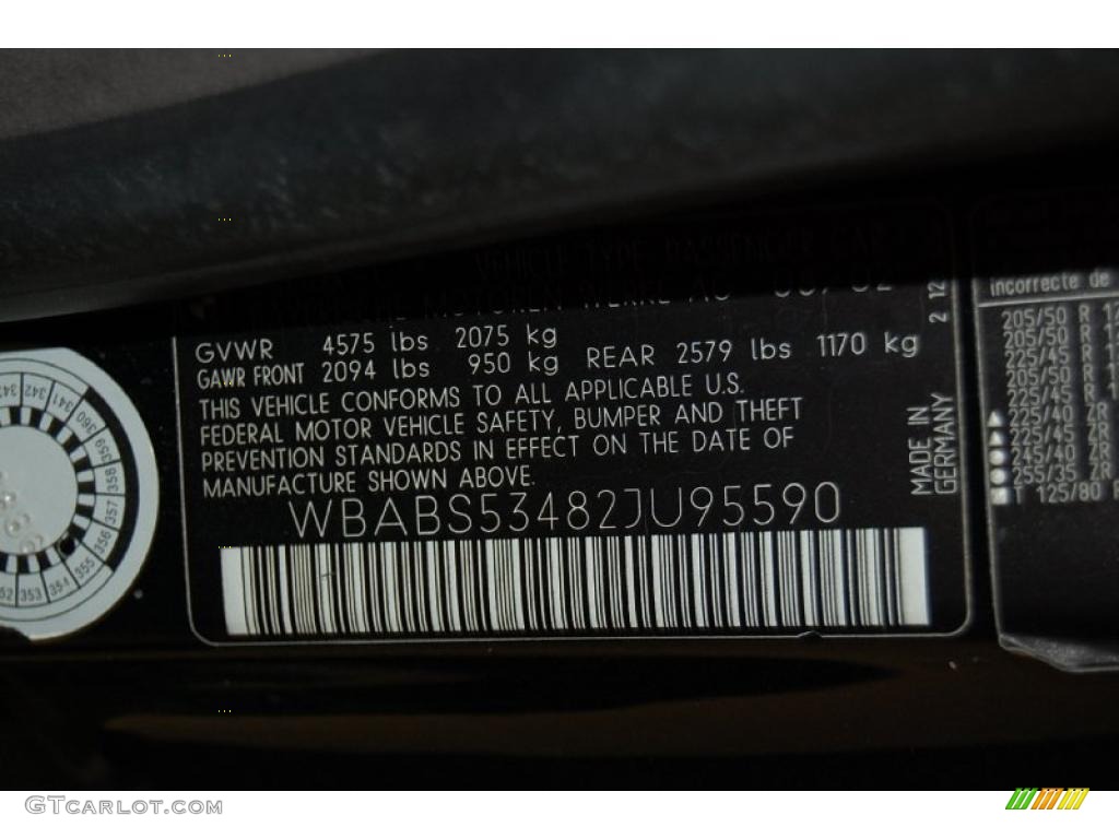 2002 3 Series 330i Convertible - Jet Black / Black photo #14