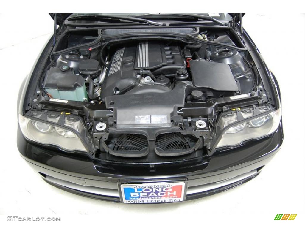 2002 3 Series 330i Convertible - Jet Black / Black photo #15