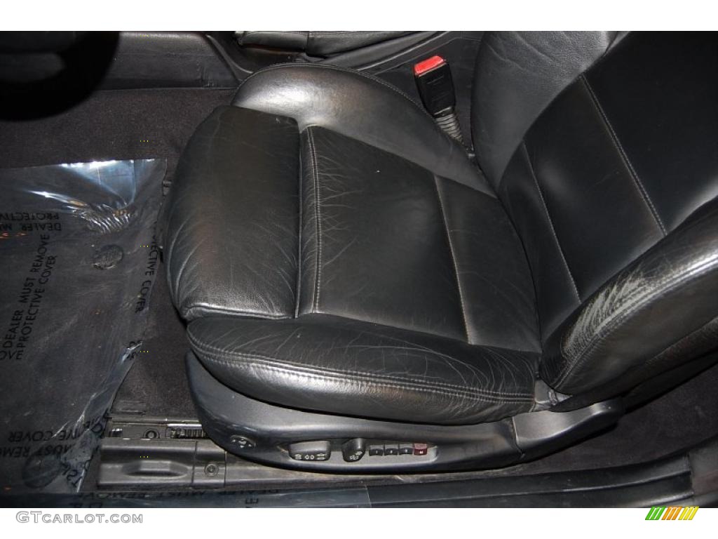 2002 3 Series 330i Convertible - Jet Black / Black photo #20