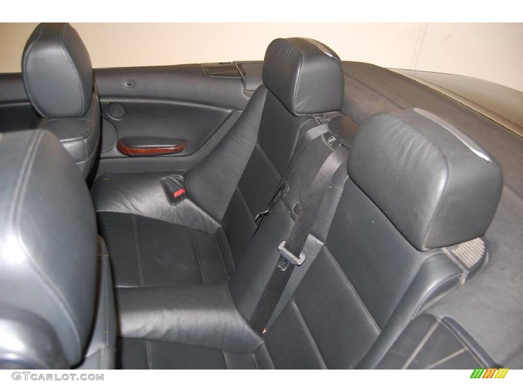 2002 3 Series 330i Convertible - Jet Black / Black photo #21