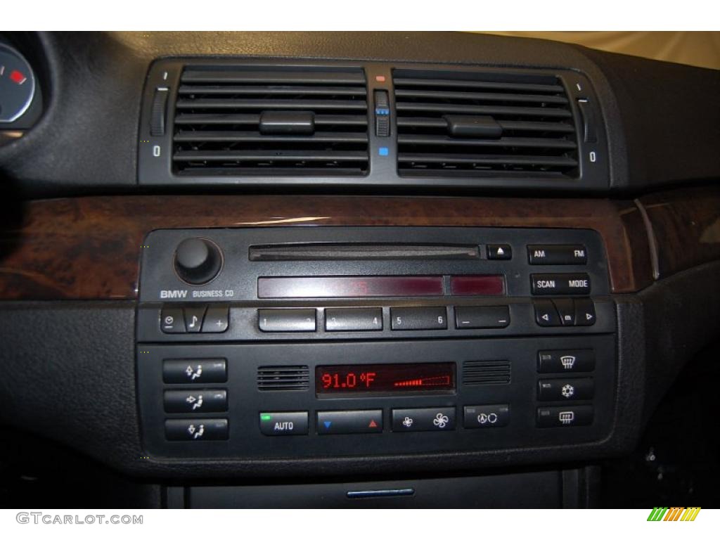 2002 3 Series 330i Convertible - Jet Black / Black photo #27
