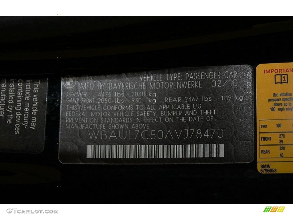2010 1 Series 128i Convertible - Jet Black / Gray Boston Leather photo #25