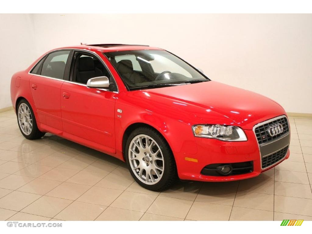 Brilliant Red 2006 Audi S4 4.2 quattro Sedan Exterior Photo #45556767