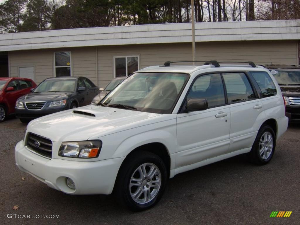 Aspen White 2005 Subaru Forester 2.5 XT Exterior Photo #45557469