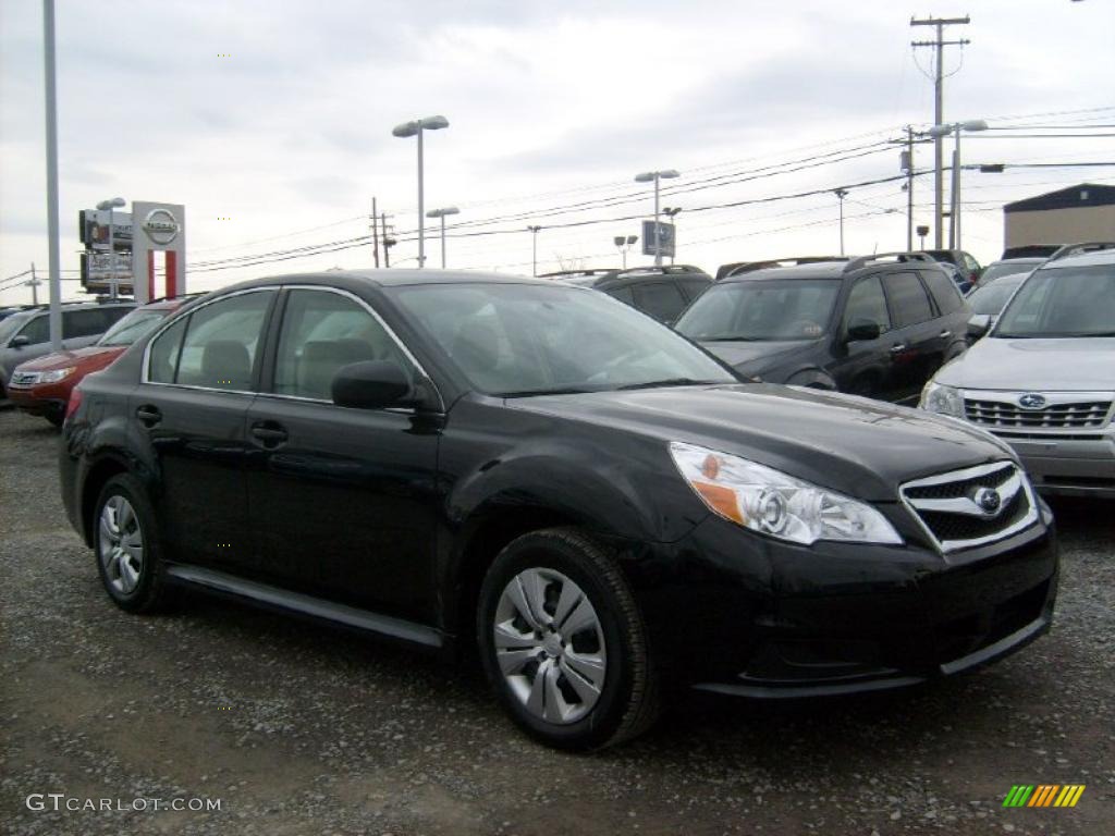 Crystal Black Silica Subaru Legacy