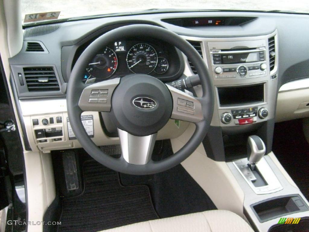 2011 Subaru Legacy 2.5i Warm Ivory Dashboard Photo #45562259