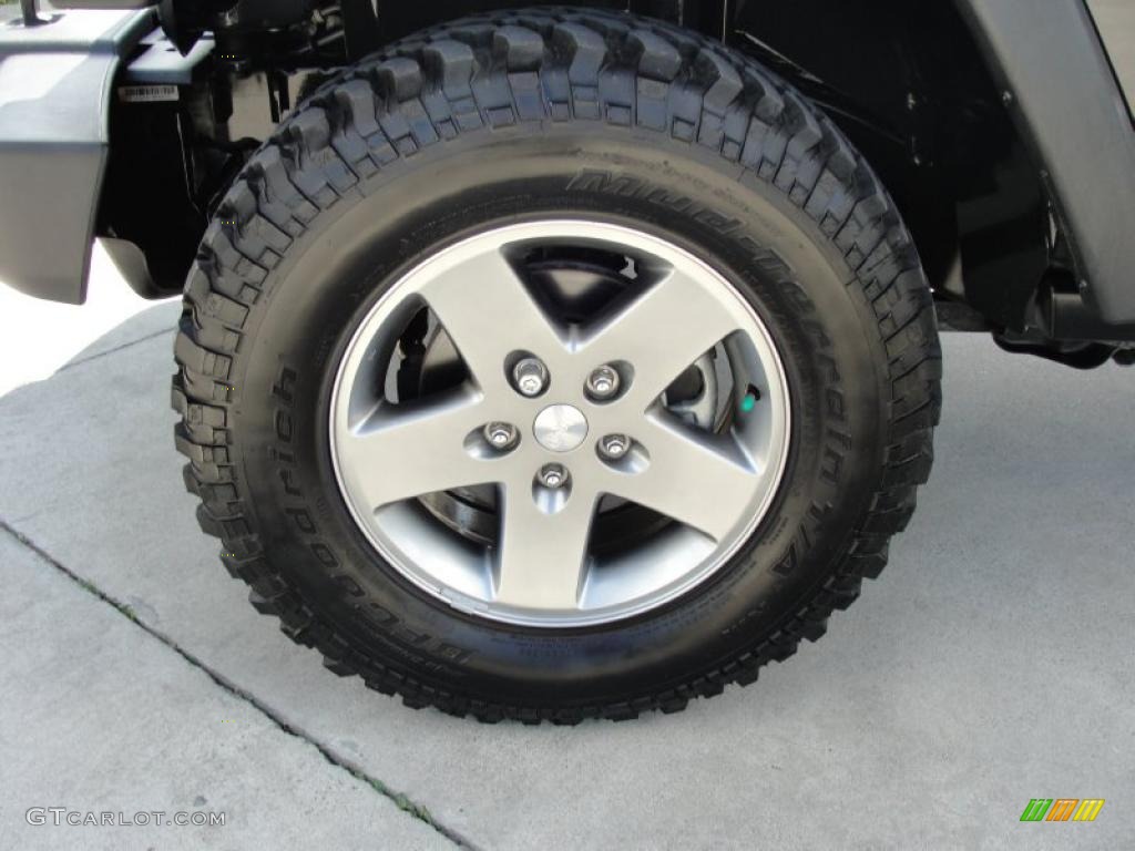 2010 Wrangler Rubicon 4x4 - Dark Charcoal Pearl / Dark Slate Gray/Medium Slate Gray photo #12