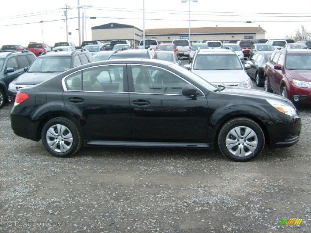 Crystal Black Silica 2011 Subaru Legacy 2.5i Exterior Photo #45562367