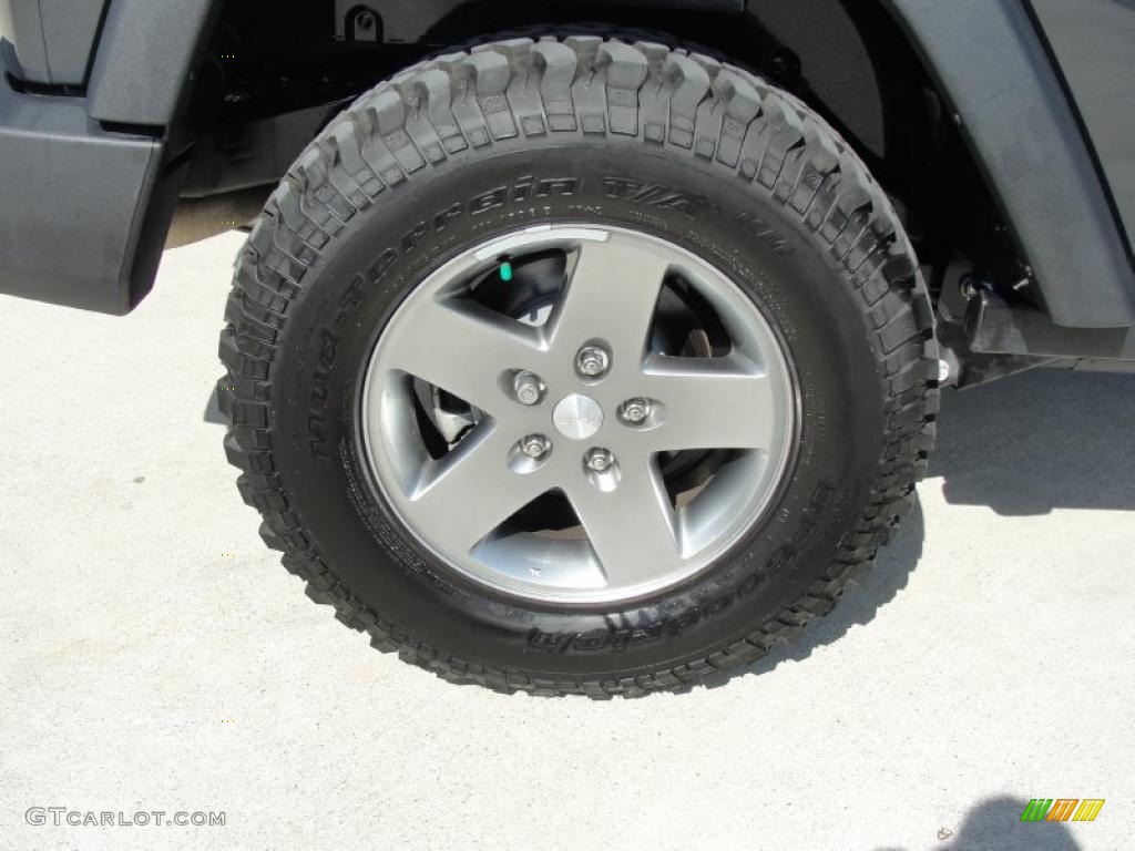 2010 Wrangler Rubicon 4x4 - Dark Charcoal Pearl / Dark Slate Gray/Medium Slate Gray photo #14