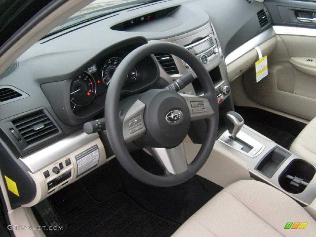 Warm Ivory Interior 2011 Subaru Legacy 2.5i Photo #45562407
