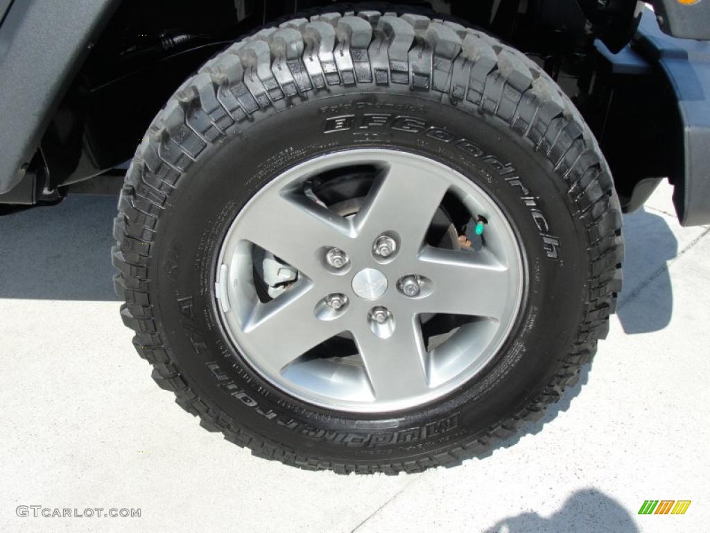 2010 Wrangler Rubicon 4x4 - Dark Charcoal Pearl / Dark Slate Gray/Medium Slate Gray photo #15
