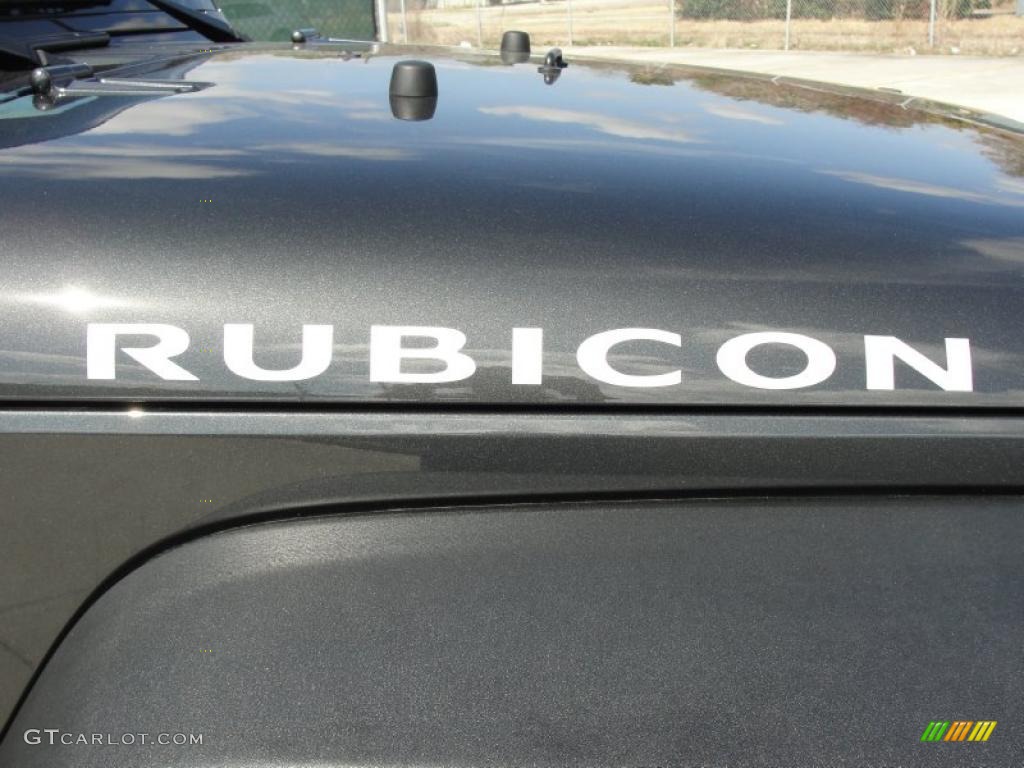 2010 Wrangler Rubicon 4x4 - Dark Charcoal Pearl / Dark Slate Gray/Medium Slate Gray photo #16