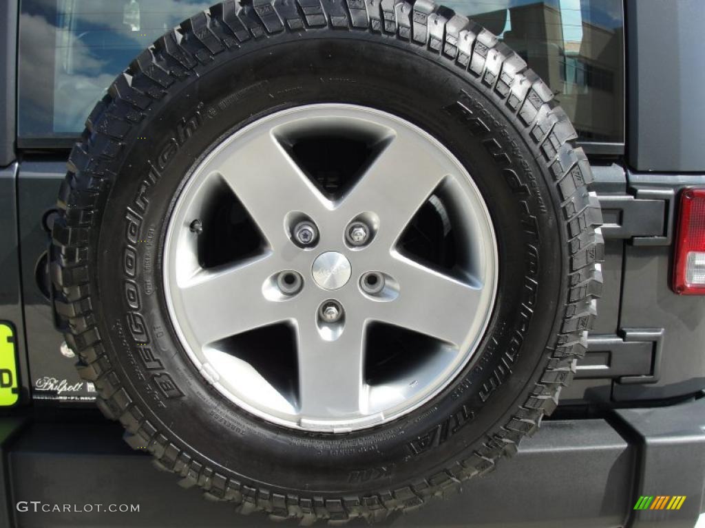 2010 Wrangler Rubicon 4x4 - Dark Charcoal Pearl / Dark Slate Gray/Medium Slate Gray photo #20