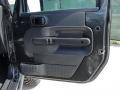 Dark Slate Gray/Medium Slate Gray 2010 Jeep Wrangler Rubicon 4x4 Door Panel