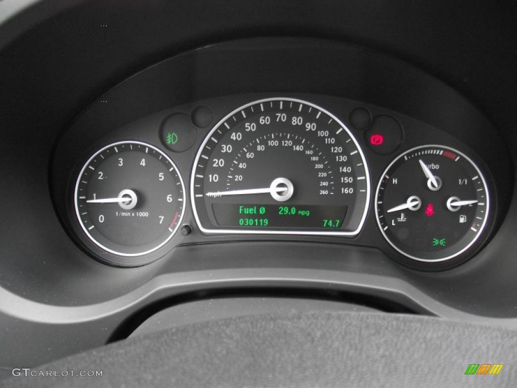 2008 Saab 9-3 2.0T Sport Sedan Gauges Photo #45564207