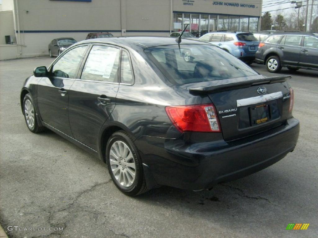 Dark Gray Metallic 2011 Subaru Impreza 2.5i Premium Sedan Exterior Photo #45565103