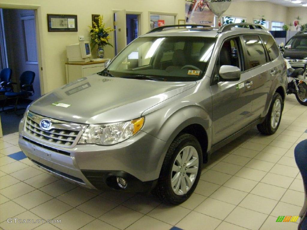 Steel Silver Metallic 2011 Subaru Forester 2.5 X Premium Exterior Photo #45565403