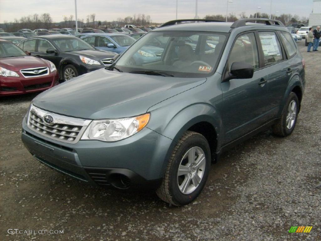 Sage Green Metallic 2011 Subaru Forester 2.5 X Exterior Photo #45565919