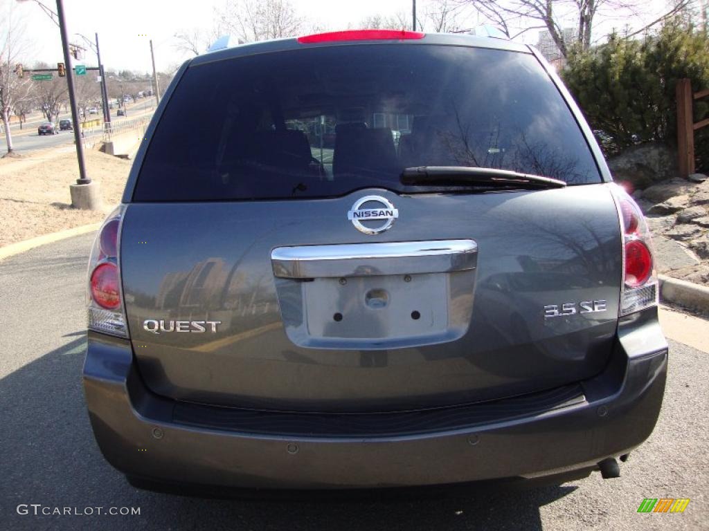 Smoke Gray Metallic 2007 Nissan Quest 3.5 SE Exterior Photo #45566119
