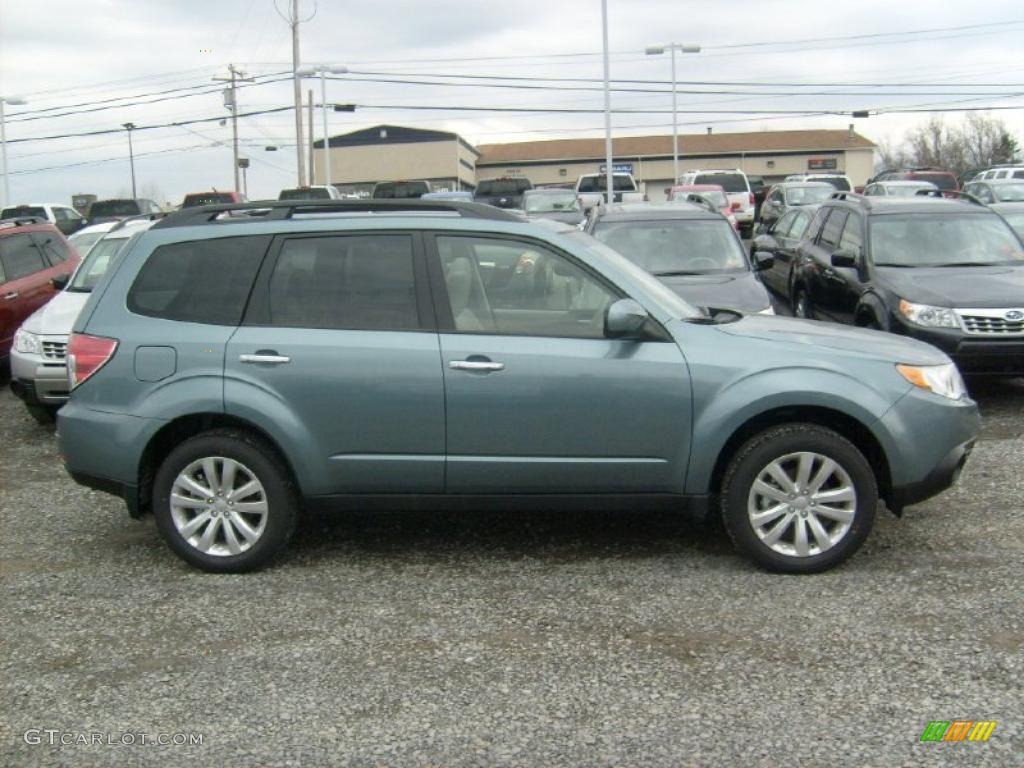 Sage Green Metallic 2011 Subaru Forester 2.5 X Premium Exterior Photo #45566291