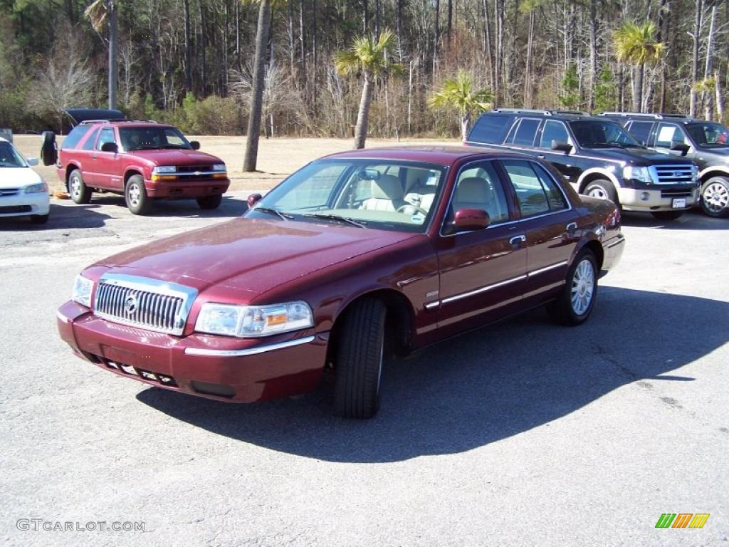 Dark Toreador Red Metallic Mercury Grand Marquis