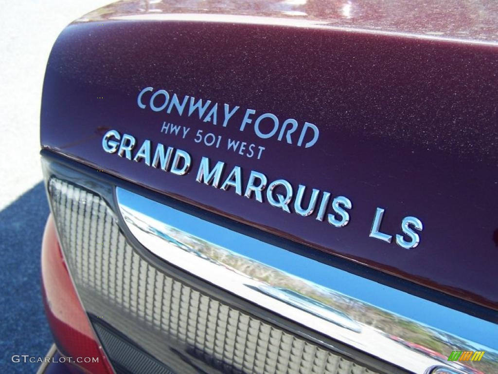 2009 Grand Marquis LS - Dark Toreador Red Metallic / Light Camel photo #12