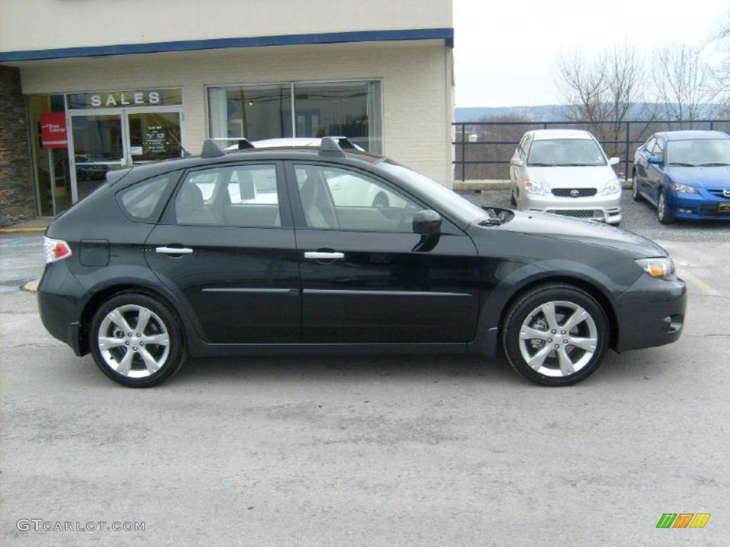 Obsidian Black Pearl 2011 Subaru Impreza Outback Sport Wagon Exterior Photo #45567371