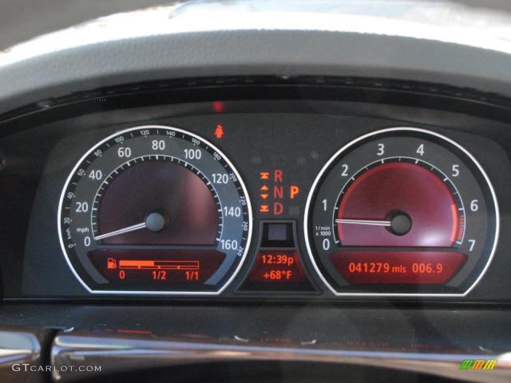 2008 7 Series 750Li Sedan - Monaco Blue Metallic / Flannel Grey photo #19