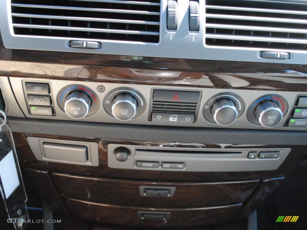 2008 7 Series 750Li Sedan - Monaco Blue Metallic / Flannel Grey photo #24