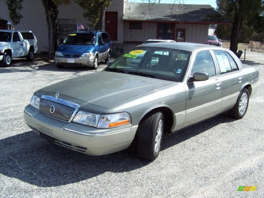 2004 Grand Marquis GS - Spruce Green Metallic / Medium Parchment photo #2