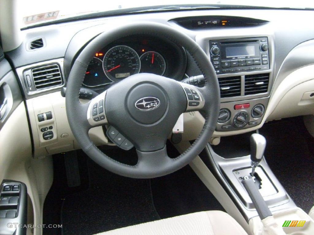 2011 Subaru Impreza Outback Sport Wagon Ivory Dashboard Photo #45567787