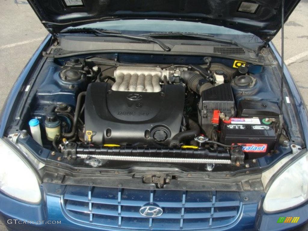 2000 Hyundai Sonata GLS V6 2.5 Liter DOHC 24-Valve V6 Engine Photo #45567838